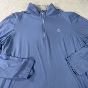 Rhoback Women's Periwinkle Blue Quarter-Zip Pullover